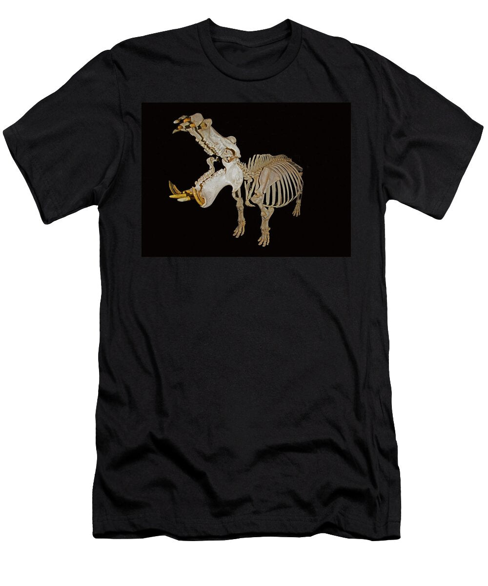 1 Hippopotamus Skeleton Millard H Sharp T-Shirt