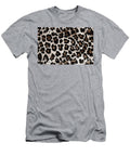 1 Seamless Soft Fluffy Leopard Print or Cheetah Spots African Safari Wildlife Camouflage Pattern Realistic Black and White Long Pile Animal Skin Rug or Fur Coat Fashion Background Texture 3d Rendering N Akkash T-Shirt