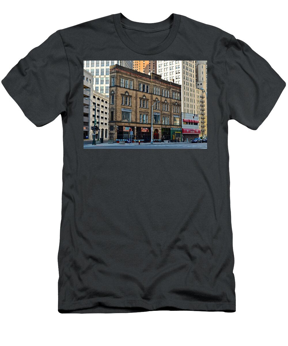 2 Downtown Detroit Frozen in Time Fine Art Photography T-Shirt