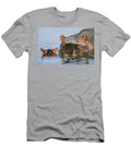 2 Hippopotamus with Young Art Wolfe T-Shirt