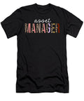 Asset Manager Leopard Print Funny Appreciation Jensen Cena T-Shirt