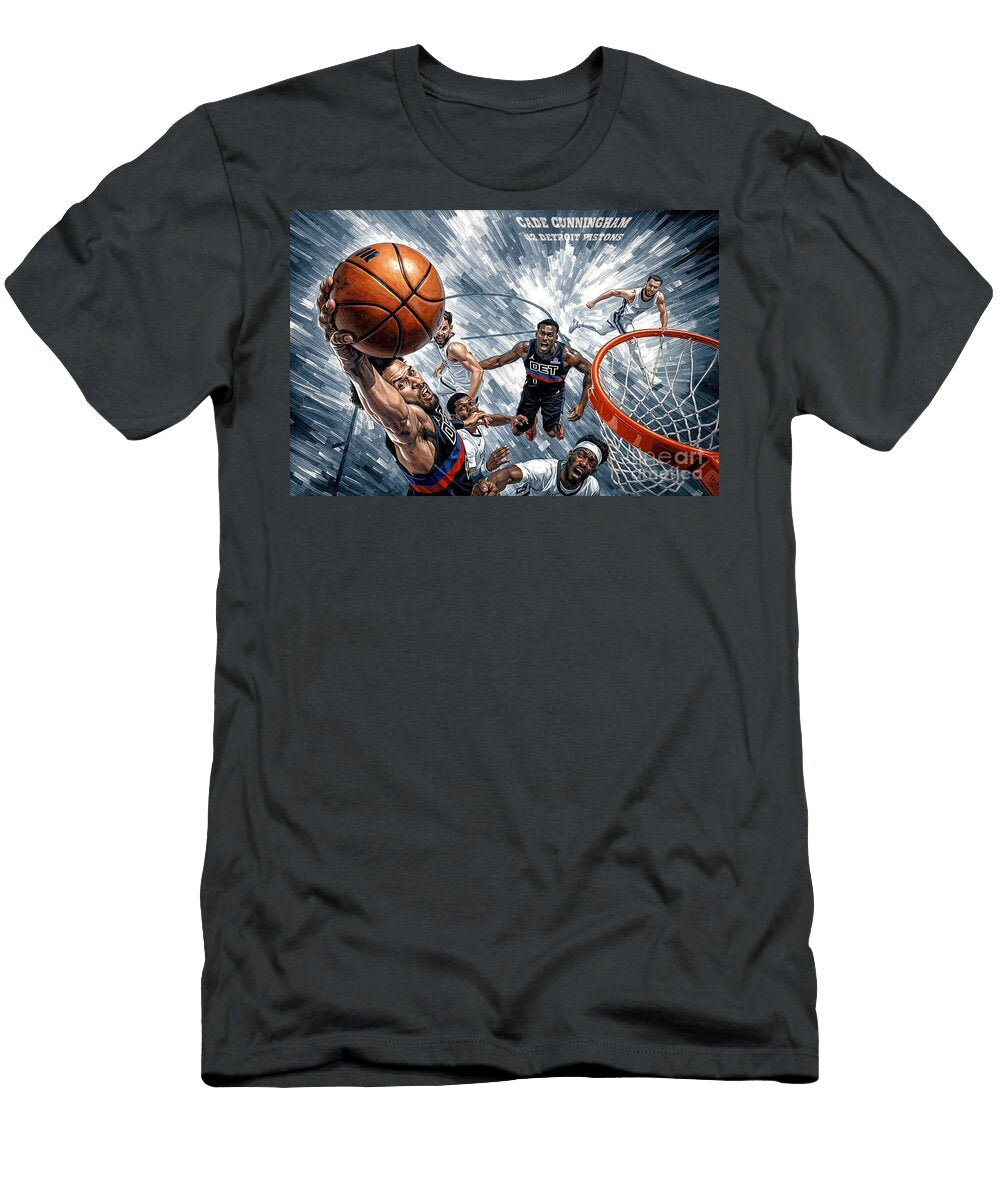 Cade Cunningham 2 of the Detroit Pistons 3 13 26 Ctn Robert Williams T-Shirt