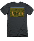 Cheetah Female with Three Cubs Aged Approx 8 Months Nick Garbutt Natureplcom T-Shirt