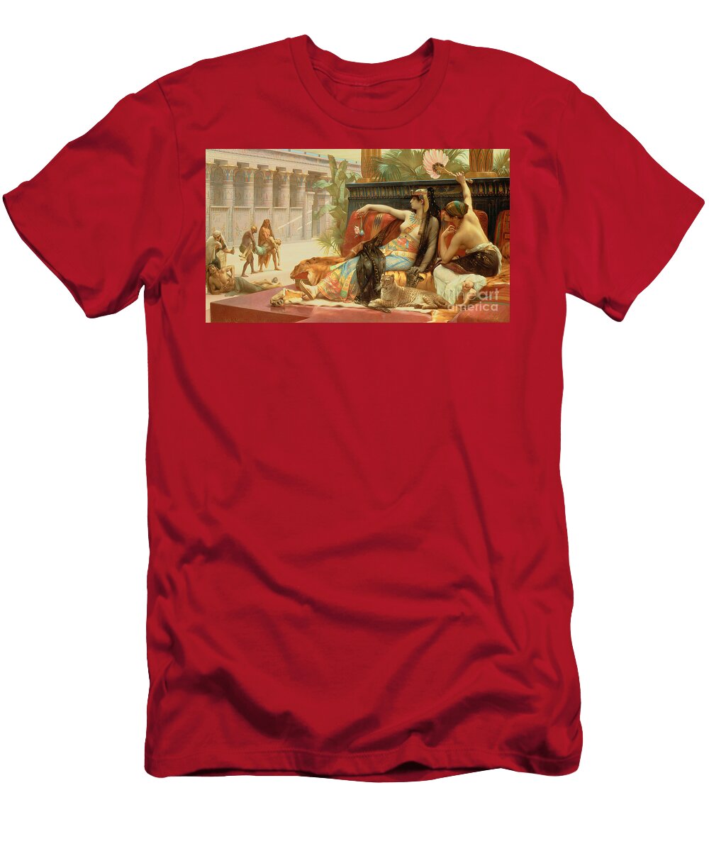 Cleopatra Testing Poisons on Those Condemned to Death Alexandre Cabanel T-Shirt