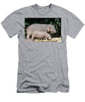 Hippopotamus Cow and Calf Mitch Reardon T-Shirt