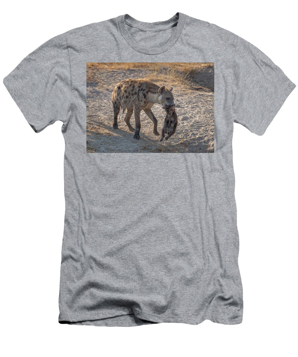 Hyena and Cub 3 William Belvin T-Shirt