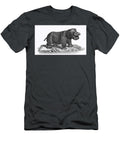 Illustration of Hippopotamus From Zoological Lectures Delivered At the Royal Institution in the Year Les Classics T-Shirt