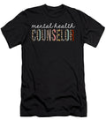 Mental Health Counselor Leopard Print Funny Appreciation Jensen Cena T-Shirt