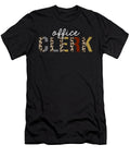 Office Clerk Leopard Print Funny Appreciation Jensen Cena T-Shirt