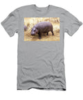 Pygmy Hippopotamus in Dried Grass Mary Beth Angelo T-Shirt