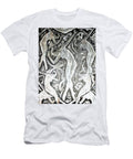 Silver Woman in the Machine Frieze Tony Rubino T-Shirt