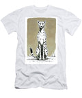 Stylized Cheetah Portrait Detailed Illustration Style Wall Art Prints T-Shirt