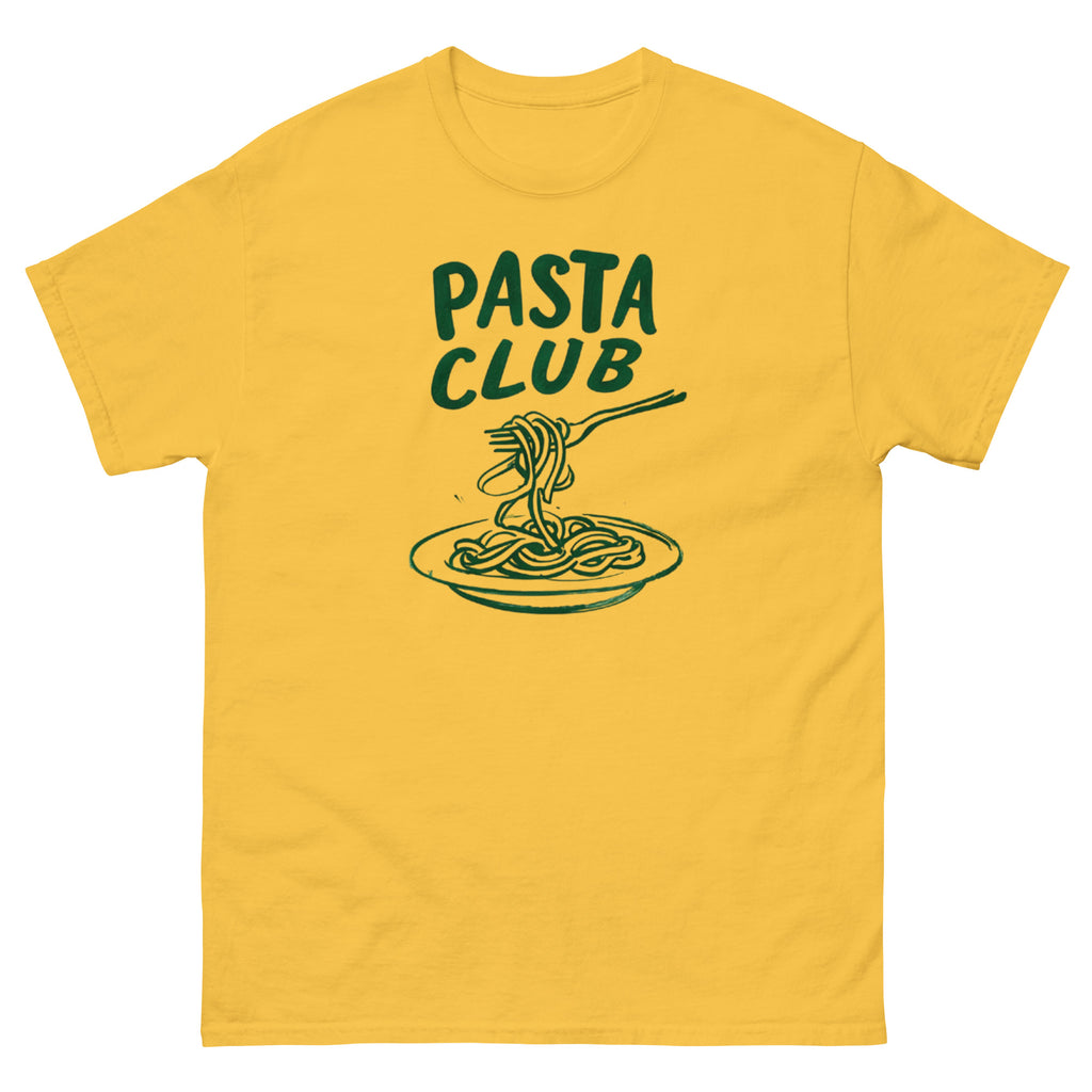 Pasta Club T-Shirt – Funny Foodie Graphic Tee for Pasta Lovers.