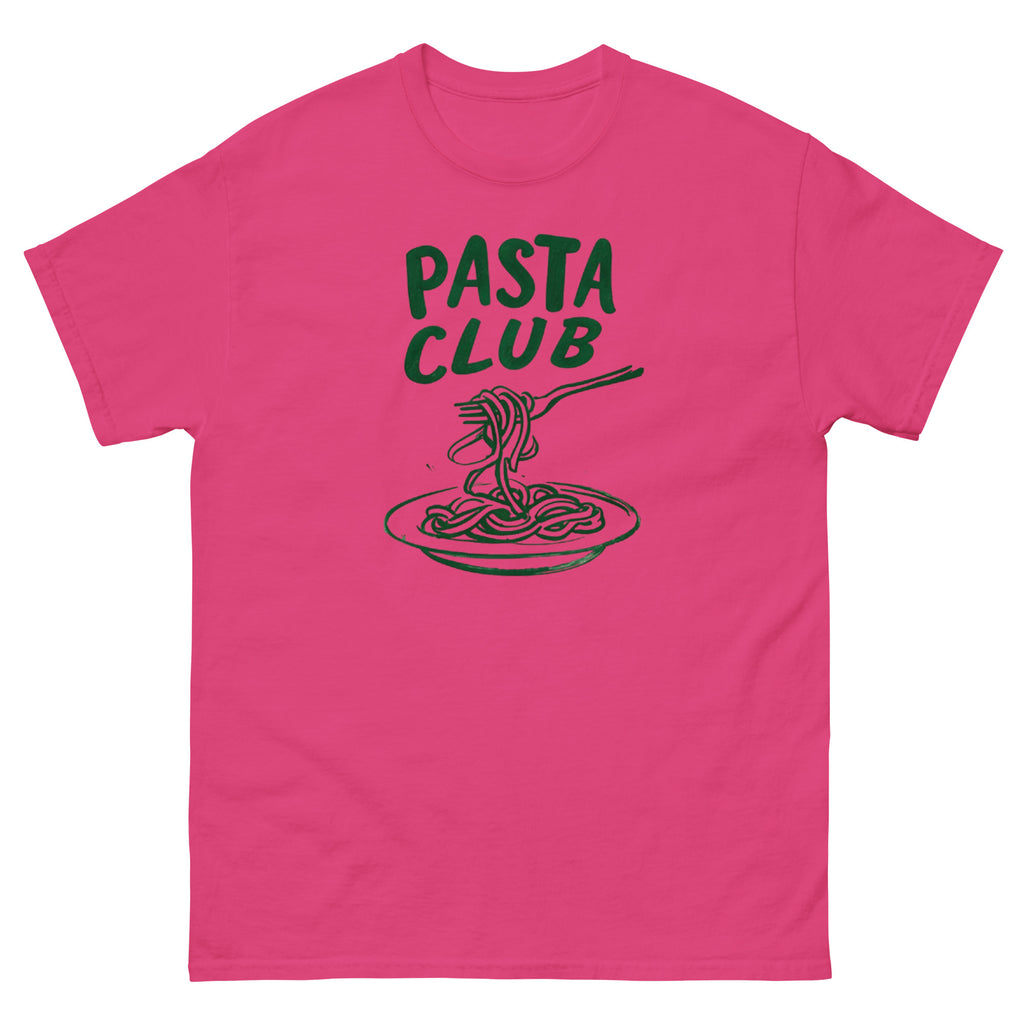 Pasta Club T-Shirt – Funny Foodie Graphic Tee for Pasta Lovers.