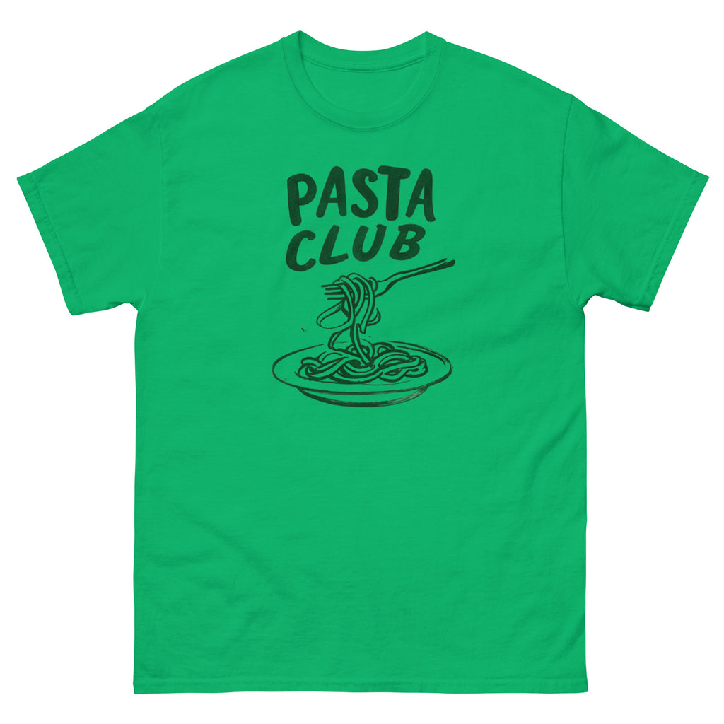 Pasta Club T-Shirt – Funny Foodie Graphic Tee for Pasta Lovers.