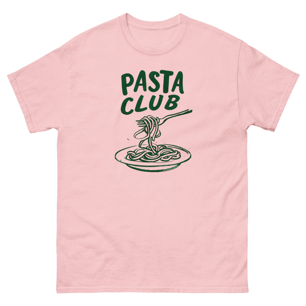 Pasta Club T-Shirt – Funny Foodie Graphic Tee for Pasta Lovers.
