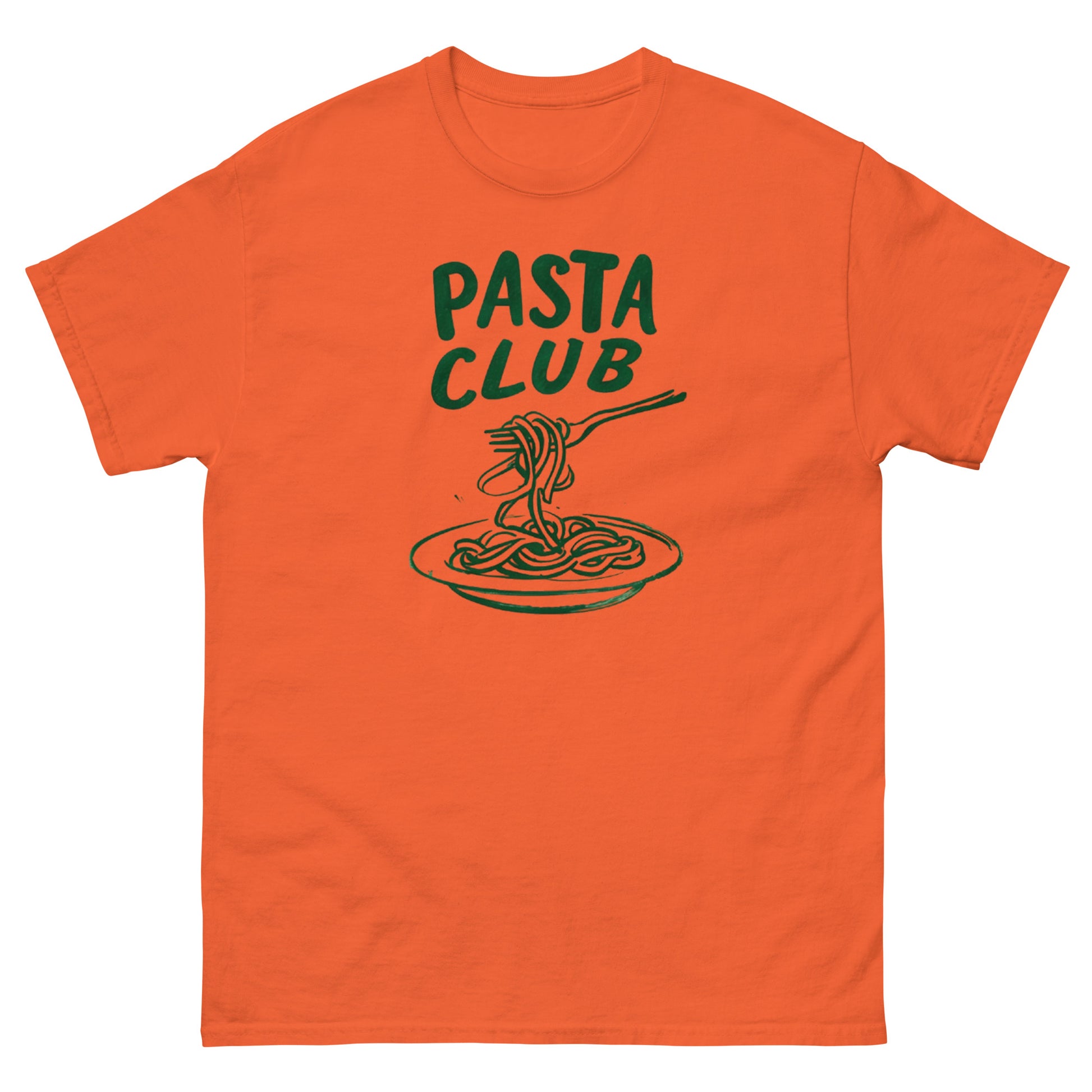 Pasta Club T-Shirt – Funny Foodie Graphic Tee for Pasta Lovers.