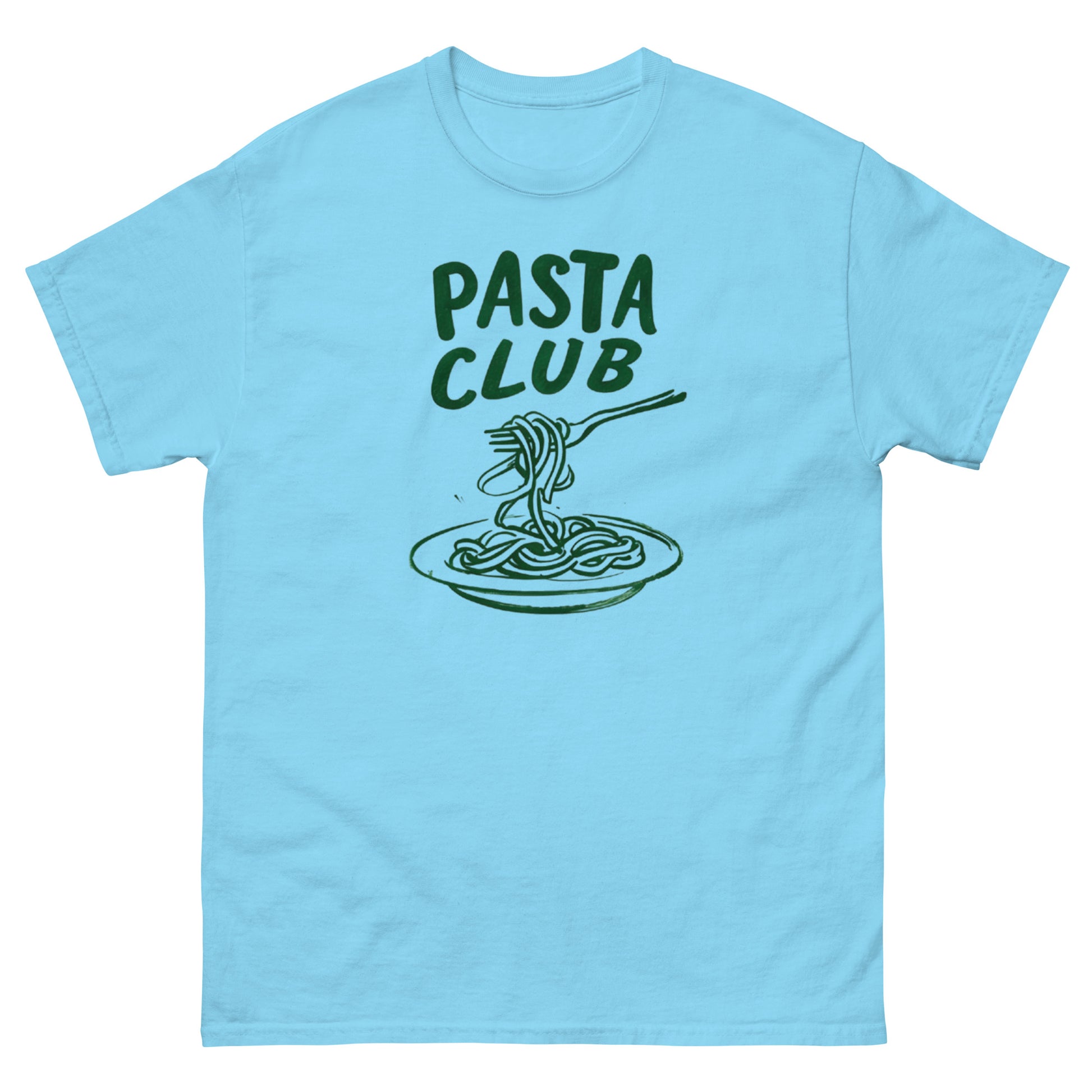 Pasta Club T-Shirt – Funny Foodie Graphic Tee for Pasta Lovers.
