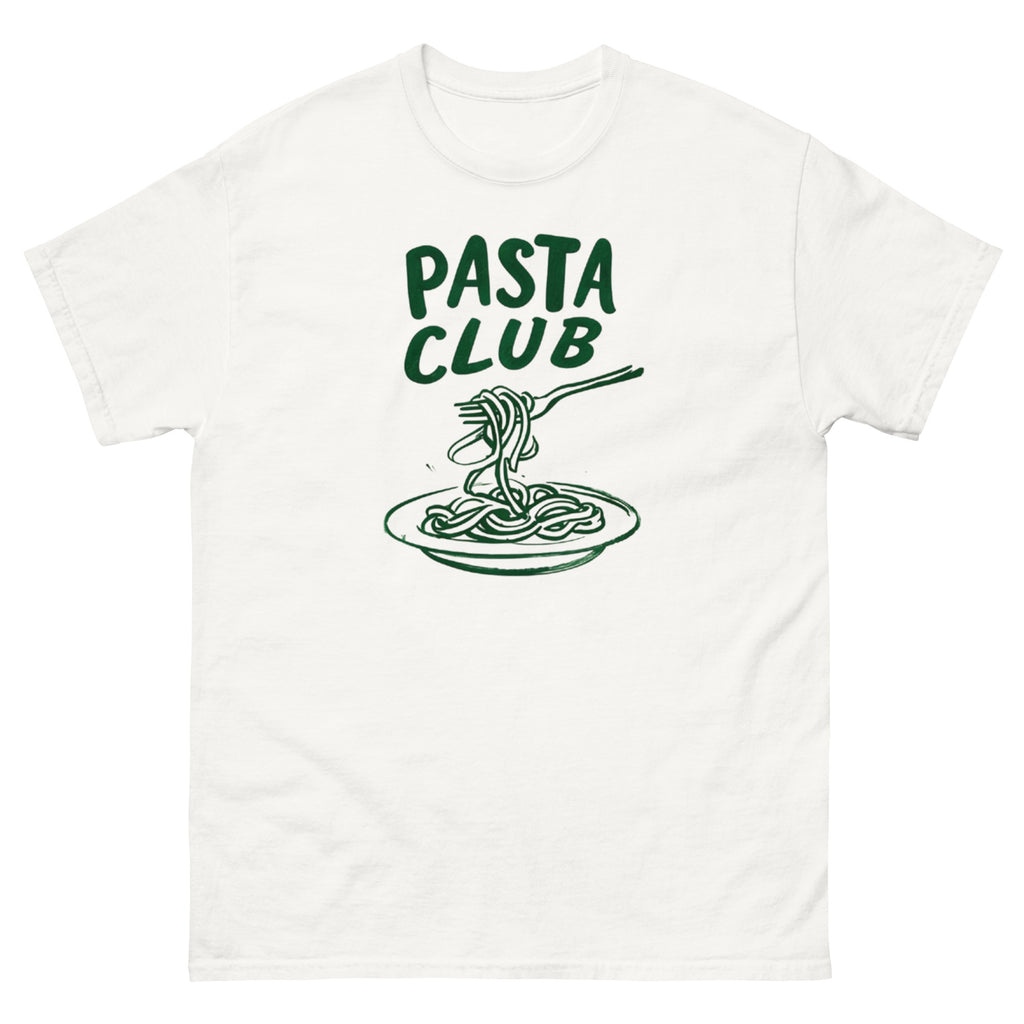 Pasta Club T-Shirt – Funny Foodie Graphic Tee for Pasta Lovers.